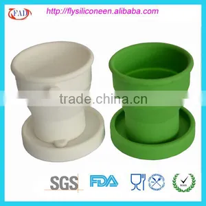 New Design Eco-friendly 2013 Hot Selling Silicone Unbreajabke Tea Cups thumbnail-1