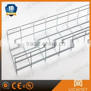 Electro Galvanized Wire Mesh Cable Tray With CU CUL CE Certificated thumbnail-3