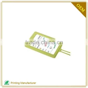 High Quality Soft Pvc Personalized Luggage Hang Tag Tags Packaging thumbnail-2