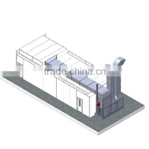 JF Truck Painting Booth Bus Spray Booth Mdf Painting Line thumbnail-1