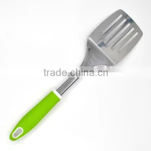 New Design Handle Factory Price Commercial Stainless Steel Egg Flip Turner thumbnail-2