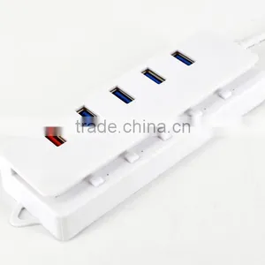 Super Speed Usb 3.0 Hub, 5 Port Usb 3.0 Hub With Individual On/off Switches , 4 Port USB HUB +1 Quick Charging Port thumbnail-5