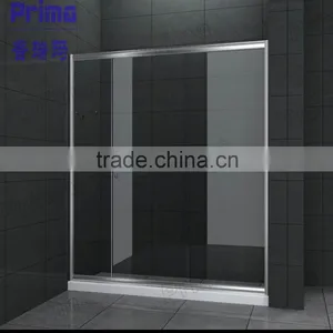 Customized Acrylic Base Shower Enclosure With Tempered Glass Fence thumbnail-1