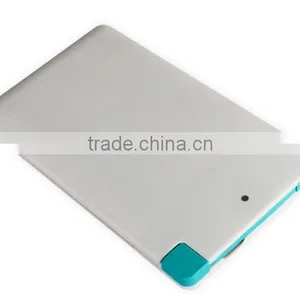 2016 In Shenzhen Credit Card Mobile Phone Portable Power Bank 2200mah for Mobilephone Power Bank thumbnail-3