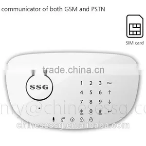 IOS Android APP Remote Control Wireless English Alarm System With Touch Keypad thumbnail-2