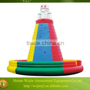 Funny Inflatable Climbing Wall/artificial Rock Climbing Wall thumbnail-1