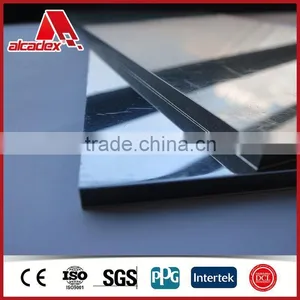 Silver/gold Mirror Finished Aluminium Composite Panel thumbnail-1