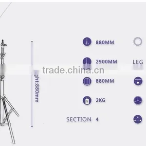 Factory Supply Multi-function 2.8m Flexible Air Cushion Light Stand With Enlarging Diameter thumbnail-3