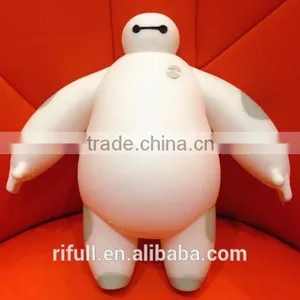 2015 Hot and New Silicone Baymax Toy / OEM Silicone Toys for Kids /girls thumbnail-1