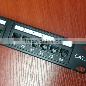 24-Port Cat6 Unshielded Wallmount or Rackmount Patch Panel thumbnail-2