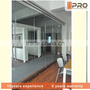 Aluminium Frameless Interior Glass Wall for a Good View thumbnail-1
