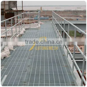 High Quality Platform Flooring Galvanized Steel Bar Grating thumbnail-4