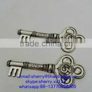 Souvenir Metal Antique Color Key,zinc Alloy Die Casting Key Shape Tag thumbnail-5