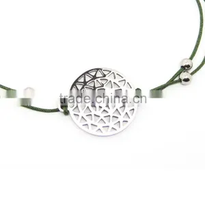 Hotselling Silver Colored Small 20mm Bracelet Charm Connector thumbnail-1