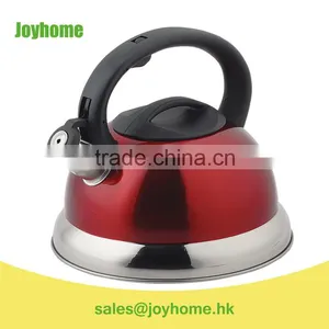 Large Capacity Fixed Handle Stainless Steel Whistling Kettle thumbnail-1