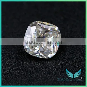 Lab Created Dimaonds Customized Moissanite 2.5 ct Radiant Cut Moissanite Terminator thumbnail-2