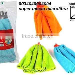 Microfiber Towel Cloth Wet Mop Head thumbnail-1