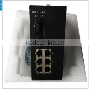 8 Port Managed Industrial Network Switch I608A thumbnail-1