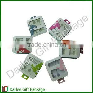 Shenzhen Manufacturer Earphone Packaging Box With Blister Window thumbnail-2