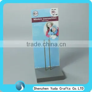 Acrylic Tag Display, Perspex Water Faucet Stand With Customized Logo thumbnail-1