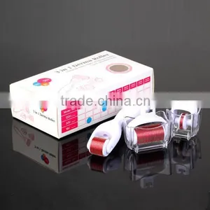 Wholesale 3 in 1 Dermaroller 1 mm Titanium Dermaroller thumbnail-5