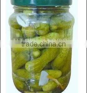 Baby Cucumber Pickled In Glass Jar thumbnail-1
