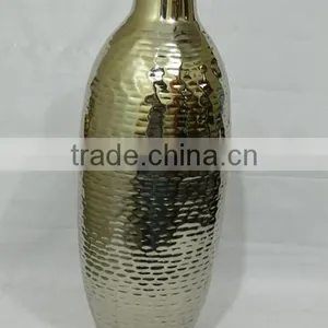 Iron Hammered Flower Vase thumbnail-1