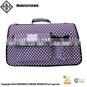 Portable Soft-sided Pet Travel Carrier House Kennel for Small Medium Puppy Dog Cat Tote Crates Shoulder Bag With Storage Pockets thumbnail-5