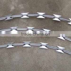 High Quality Low Price Razor Barbed Wire in China ( Manufacturer) thumbnail-1