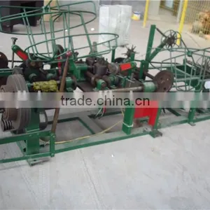 Automatic GI Barbed Wire/ Thorn Wire Making Machine for Isolation Fence or Protection Fence thumbnail-2