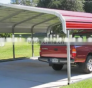 2 Car Metal Carport,High Snow Load Carport,Modern Cantilever Carport for Car Parking thumbnail-1