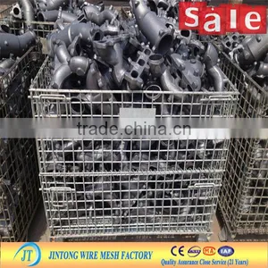 JT Factory Galvanized Steel Wire Storage Cage / Warehouse Cage thumbnail-1