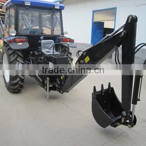 Tractor Backhoe Attachment With PTO Hydraulic Pump - Attach to Standard 3PL thumbnail-4