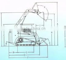 Chinese Mini Skid Steer Loader For Sale thumbnail-5
