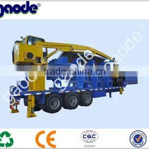 European Standard Hydraulic Mobile Scrap Metal Baling Machine thumbnail-1