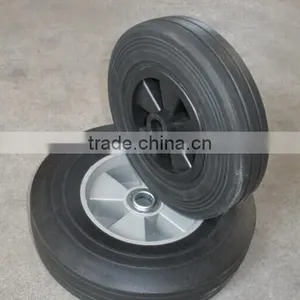 Solid Rubber Wheel for Small Wood Wagon thumbnail-3