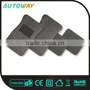 Universal Size Black Carpet Car Mat thumbnail-5