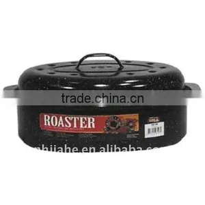13 IN Granite Ware Covered Roasters thumbnail-1