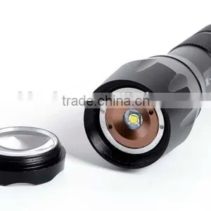 Aluminium Alloy XML-T6 Rechargeable Zoom Flashlight LED Torch Flashlight Tactical Flashlight thumbnail-4