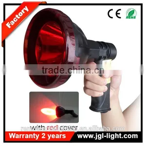 Firstduesupply New Hunting Marine Equipment Led RPortable Hunting Search Light Hand Held LED Rechargeable 10w Cree Car Spotlight thumbnail-1