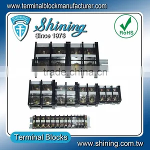 TE-Series Insulated Plastic Assembly 35mm Rail Mount Terminal Block thumbnail-1