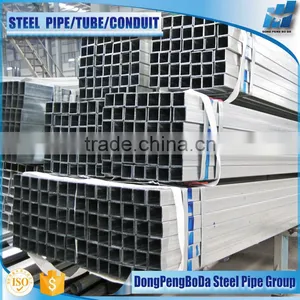 100*100mm Box Section Pre Gi Square Pipes thumbnail-1