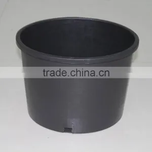 Black Garden 5 Gallon Cheap Flower Pots thumbnail-1