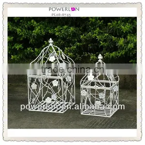 Metal Bird Cage Home Accessories for Decoration thumbnail-1