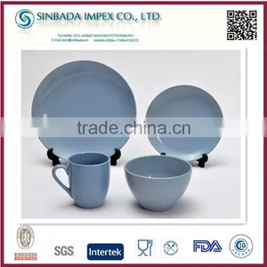 2015 New Product Hot Sale China Dinner Set With Soild Color thumbnail-1