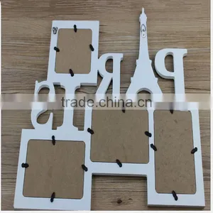 Unfinished Novel Customized Funny Wooden Photo Frames for Family thumbnail-3