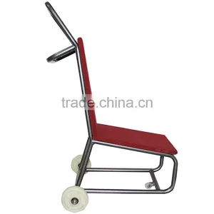 Gold Metal Hotel Luggage Trolley for Luggage Remove thumbnail-1