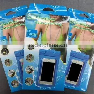 Hot Sale! Summer Holiday Swimming Lifesaving Whistle Waterproof Bag for Smart Phone thumbnail-5