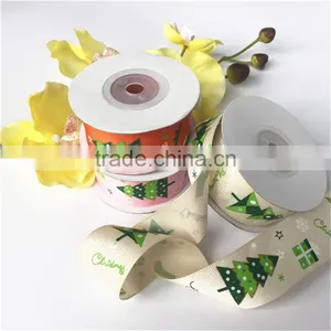 Custom Grosgrain Ribbon for Chrismas Decorations thumbnail-1