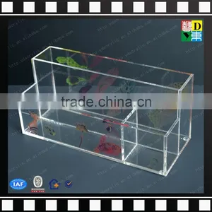 2016 Latest Plexiglass Cosmetic Box/ PMMA Acrylic Makeup Multi Storage Case thumbnail-3